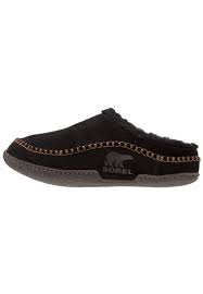 Sorel Men Shoes Falcon Ridge Slippers Black Nutmeg Sorel