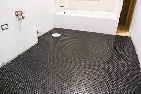 clic hex for the bathroom floor