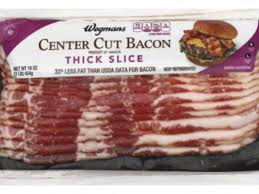 center cut thick slice bacon nutrition