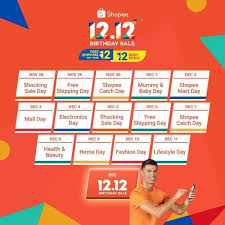 64 · 30.07.2019 · malaysia public holidays 2019 ; 28 Nov 11 Dec 2019 Shopee 12 12 Birthday Sale Promo Everydayonsales Com
