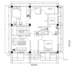 30 X30 House Layout Plan Autocad