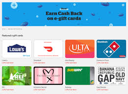 Limit card limit helps not to spend more and stay within the budget. Get Cash Back On E Gift Cards With Rakuten Rakuten Blog