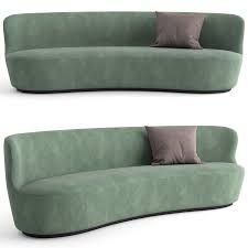 stay sofa oval by gubi 3d model