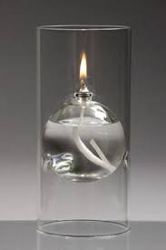 Modern Glass Oil Lamp Oil Candle