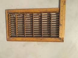 vine metal floor furnace register