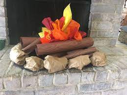 Campfire Craft Paper Fire