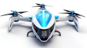 concept de drone futuriste photo premium