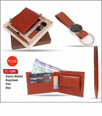 promotional corporate leatherette gift