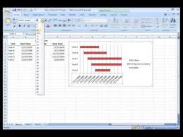 Create A Gantt Chart In Excel
