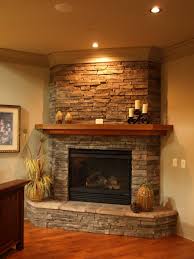 Corner Stone Fireplace