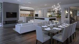 Zone An Open Plan Kitchen Living Space