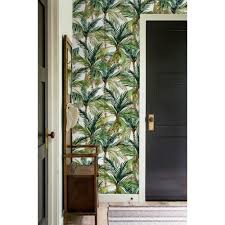 palm tree non woven wallpaper tropical