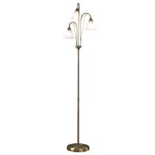 Light E14 Antique Brass Floor Lamp