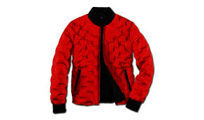 original bmw m jacket las red black