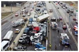 The incident happened around 3. 5 Dead In Massive Crash Involving Over 80 Cars On Icy Texas Highway Video India Com