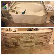Before And After Bathtub Remodel Using