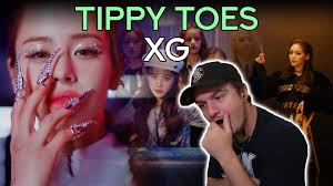 xg debut reacting to xg tippy toes