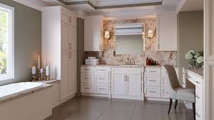 Off White Linen Bathroom Vanity Cabinets