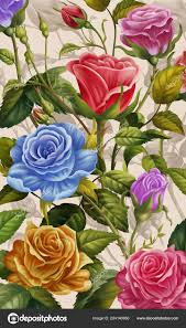 fl background colorful rose flowers