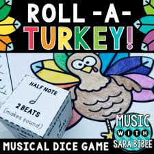 Turkish music istanbul lounge magic of the evening. Music Roll A Turkey Game Learn Notes And Rests By Music With Sara Bibee