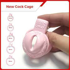 Pink Small Male Chastity Cage Sissy Cage Lock Ring Chastity Device Binding  | eBay
