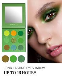 green eyeshadow palette matte