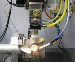 electron beam or laser beam welding