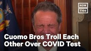 Cuomo the homo had a lawyer who was representing a member of the proud boys on his show. Cuomo Brothers Joke About Nasal Covid Test Swabs Nowthiis Youtube