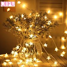 Us 4 16 19 Off Qifu 3m Led Copper Wire String Lights Wedding Birthday Fairy String Birthday Christmas Decoration New Year 2018 Light Ornaments In