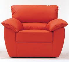 red single soft sofa 3d models