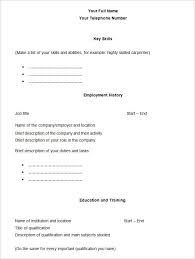 Formatting your resume is an important step in creating a professional, readable resume. 46 Blank Resume Templates Doc Pdf Free Premium Templates