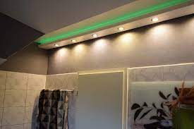 Direct And Indirect Lighting Of Wall