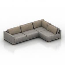 sofa poliform bristol n090920 3d