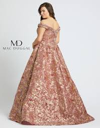 67613f Mac Duggal Plus Size Prom Dress