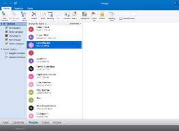 how to use macos contacts with outlook