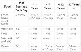 Efficient Baby Food Serving Size Chart 21 Homemade Baby Food