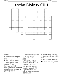 Horticulture Crossword Wordmint