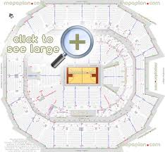 Time Warner Cable Arena Seat Row Numbers Detailed Seating