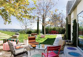 Colorful Outdoor Furniture Eclectic