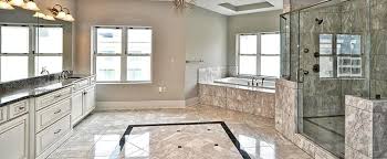 marble or granite bathroom floor tiles
