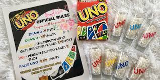 The upper edition you may have the better and a lot more colourful. You Can Get A Drunk Version Of The Uno Game And The Rules Will Have You Taking Shots