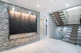 Water Wall Entrance Feature Wall