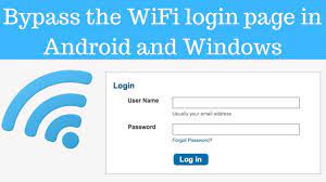 to bypass wifi login page on android