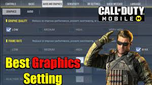 frame rate setting in cod mobile