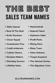 579 successful s team names by