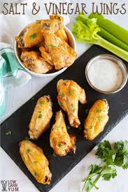 salt and vinegar wings air fryer or