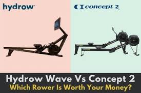 hydrow wave vs concept 2 which rower
