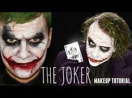 the joker easy halloween makeup and