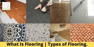 diffe types of flooring materials