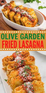 olive garden fried lasagna recipe